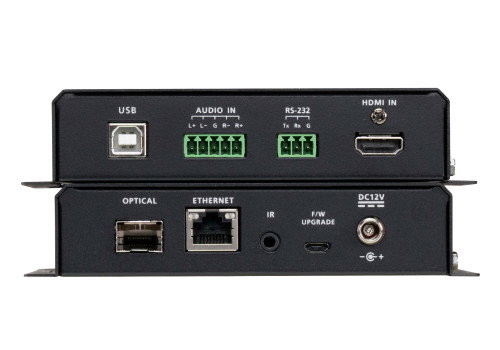 ATEN VE883AK2 Extensor Óptico HDMI 4K 10km, Transmisor y Receptor, 4096x2160, Negro, 10.2 Gbps