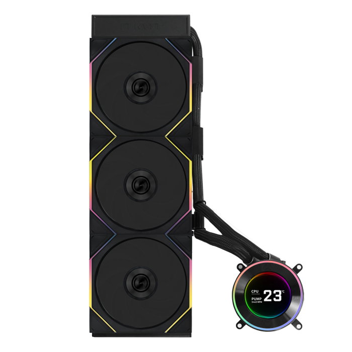 Lian Li HYDROSHIFT II LCD-C 360TL Black