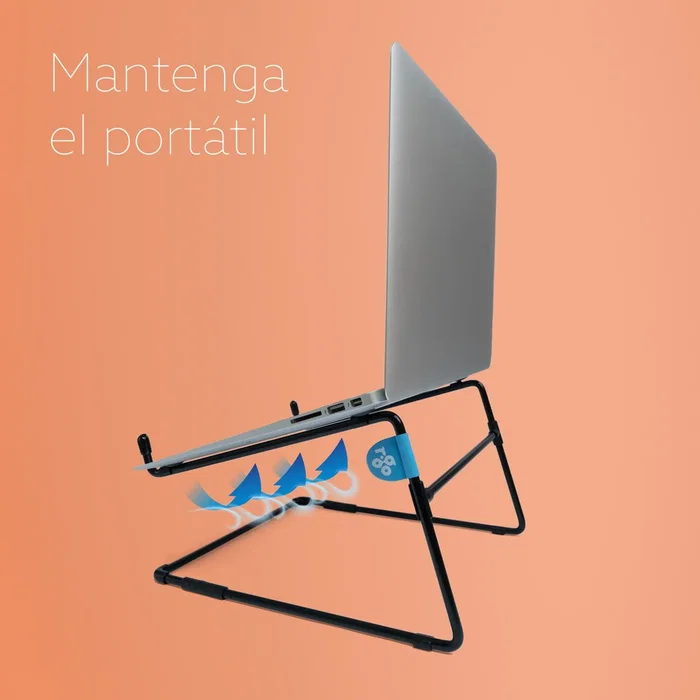 R go tools RGOSC020BL Soporte para Portátil de Acero Negro