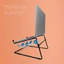 R go tools RGOSC020BL Soporte para Portátil de Acero Negro