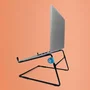 R go tools RGOSC020BL Soporte para Portátil de Acero Negro