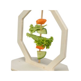 Comedero para Mascotas Trixie Madera 17 x 12 x 17 cm