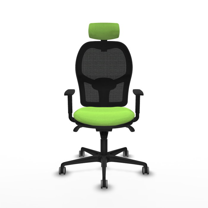 PIQUERAS Y CRESPO Silla de oficina Jorquera con mecanismo Sincro, color Pistacho y Negro PIQUERAS Y CRESPO Silla de oficina Jorquera con mecanismo Sincro, color Pistacho y Negro