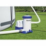 Bestway Bomba de filtración con Filtro de cartucho 9.463 L/h, Cartucho tipo IV, 350W
