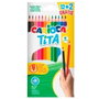 Carioca Tita Estuche de Lápices de Colores Surtidos 12+2 Unidades