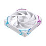 Einarex Ventilador PC adicional EX12C ARGB EXFN-12CS21-W Blanco 120mm