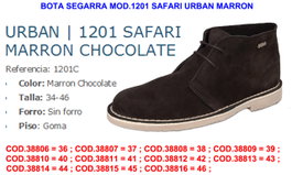 SEGARRA Bota Finstock Mod.1201 Safari Urban Marrón Talla 41