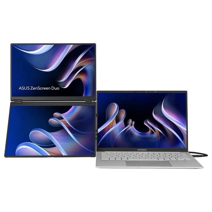 ASUS ZenScreen Duo MB14FCD Monitor portátil de 14'' WUXGA IPS HDR10 Negro