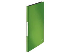 Leitz Escaparate Solid Carpeta con 20 Fundas Verde DIN A4