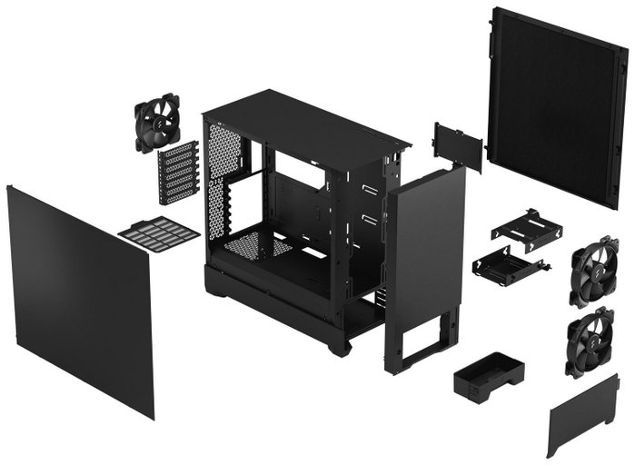 Fractal Design Pop Silent Black Solid