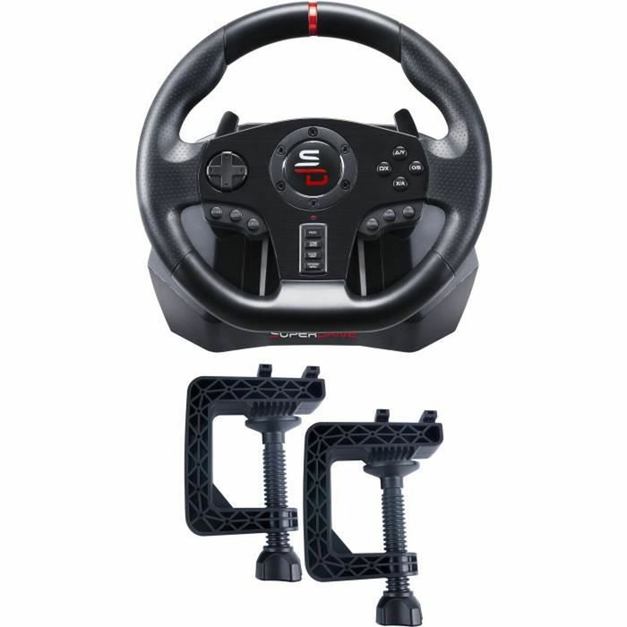 Subsonic Volante de Carreras GS850-X Negro con Cambio Manual y 3 Pedales