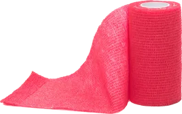 Covetrus Venda Cohesiva 10 cm X 4,5 M Rojo 1Ud