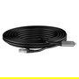 Digitus Cable Ethernet USB-C a RJ45 Gigabit, 3 m, Cat6a S/FTP, Conector y Jugar, Negro - DN-30223/XX