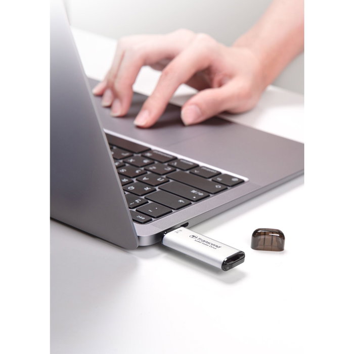 Transcend ESD300S 512GB SSD Externo USB Tipo C Plata