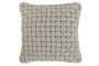 DKD Home Decor Cojín de Algodón con Bordado a Mano 45x45 cm