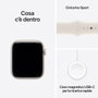 Apple Watch SE 3 GPS + Cellular 44mm Aluminio Blanco Estrella