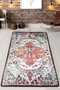 Conceptum Alfombra de Pasillo 80 x 300 cm Lujosa Moderna Antibacteriana Lavable a Máquina 100% Poliéster