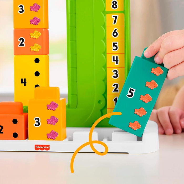 Fisher-Price Cocodrilo Aprende A Sumar Jct13 Juguete Educativo Infantil