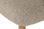DKD Home Decor Taburete de Metal y Poliéster Natural/Beige