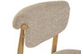 DKD Home Decor Taburete de Metal y Poliéster Natural/Beige