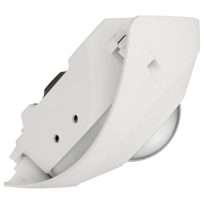 Hanwha Techwin TNV-8011C Cámara IP de Seguridad Exterior 5MP, Ángulo 174º, WDR, IP66, PoE, Montaje Techo/Pared, Color Blanco