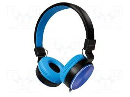 LOGILINK HS0049BL Auriculares Estéreo en Azul