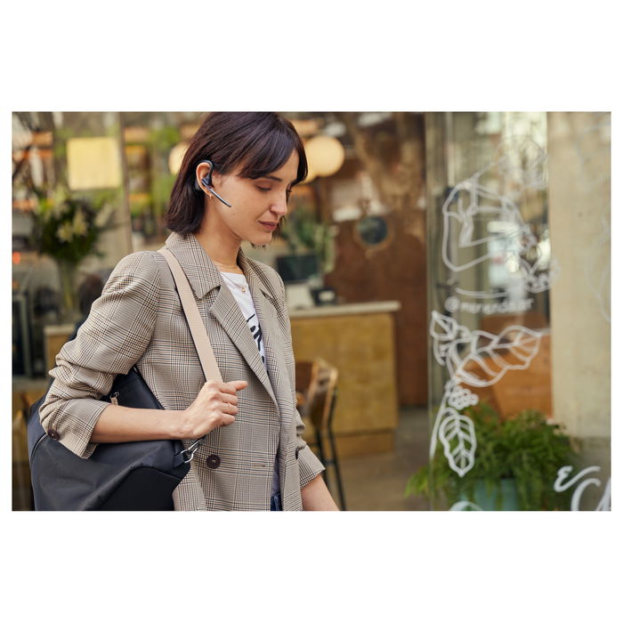 HP Poly Voyager Legend 50-M UC - Auriculares intraurales inalámbricos Bluetooth 5.4 para negocios, certificados Microsoft Teams, negro