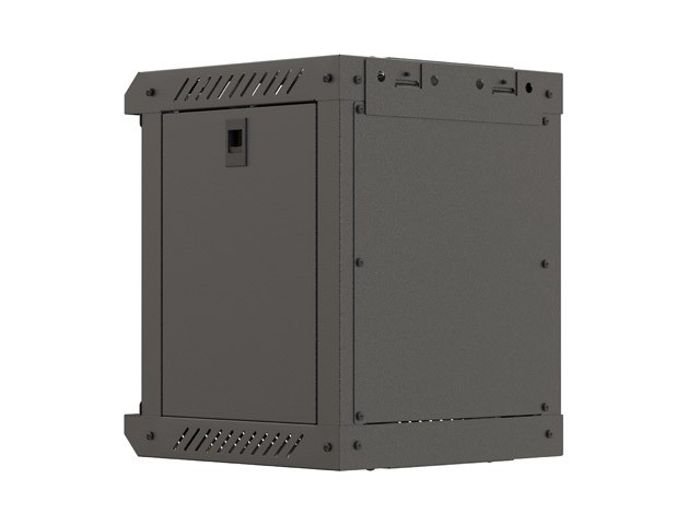 LANBERG Armario Rack 10 pulgadas 6U Negro con Puerta de Cristal LANBERG Armario Rack 10 pulgadas 6U Negro con Puerta de Cristal