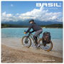 Basil Alforjas Miles Tarpaulin 34L Negro/Naranja