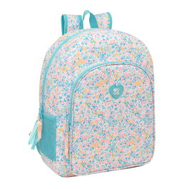 Mochila Escolar Moos Fiori Multicolor 33 x 42 x 14 cm
