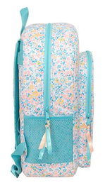 Moos Mochila Adapt.Carro "Fiori" 33x42x14cm - Mochila Convertible para Bebé a partir de 36 Meses