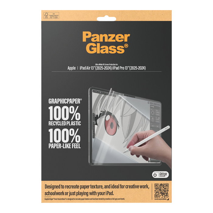 PanzerGlass GraphicPaper Protector de Pantalla para iPad Air 13 y iPad Pro 13