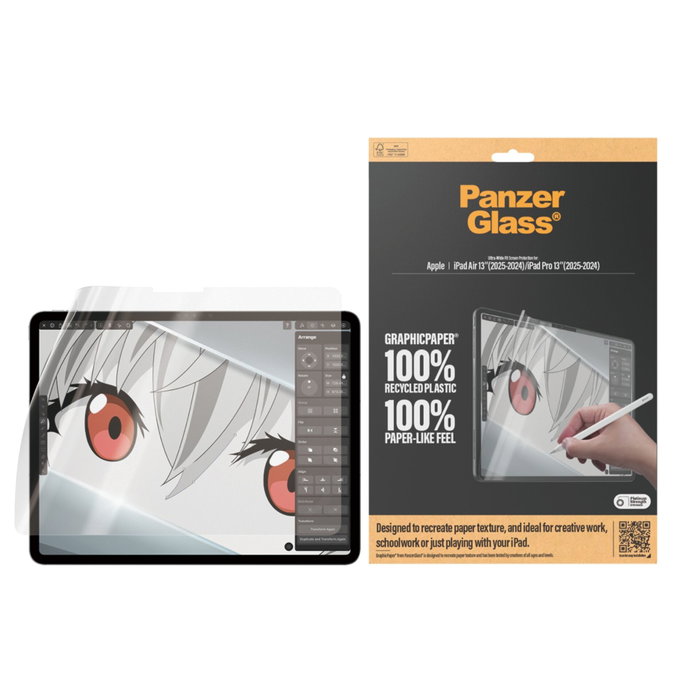 PanzerGlass GraphicPaper Protector de Pantalla para iPad Air 13 y iPad Pro 13
