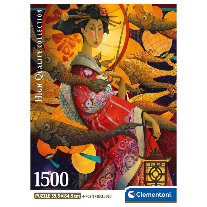 CLEMENTONI Puzzle Koinobori Dance 1500pzs