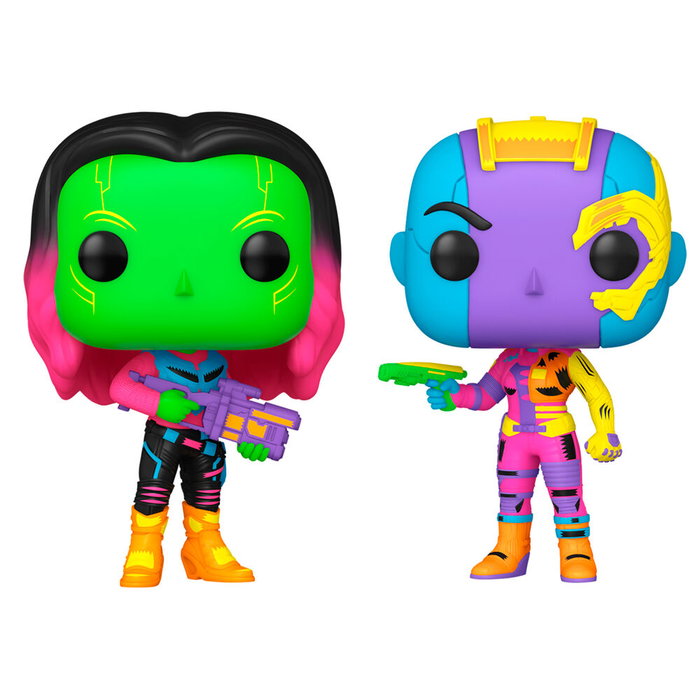 FUNKO Blister 2 figuras POP Marvel Guardianes de la Galaxia Gamora & Nebula Exclusive FUNKO Blister 2 figuras POP Marvel Guardianes de la Galaxia Gamora & Nebula Exclusive