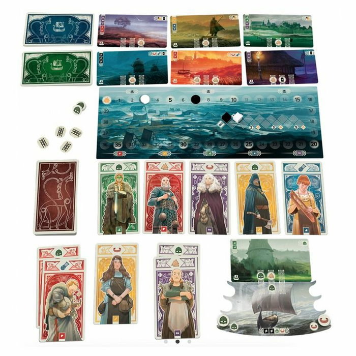 Asmodee Knarr el juego de estrategia