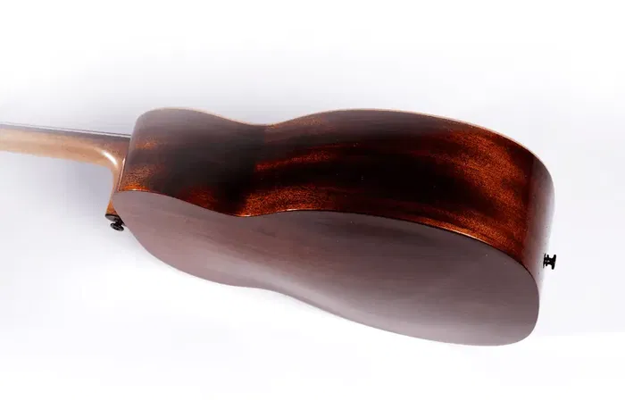 LAG Guitarra Acústica Lâg Travel Spruce Natural Folk Tapa Abeto Engelmann Macizo Fondo Y Aros Caoba Brillante 6 Cuerdas