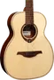 LAG Guitarra Acústica Lâg Travel Spruce Natural Folk Tapa Abeto Engelmann Macizo Fondo Y Aros Caoba Brillante 6 Cuerdas