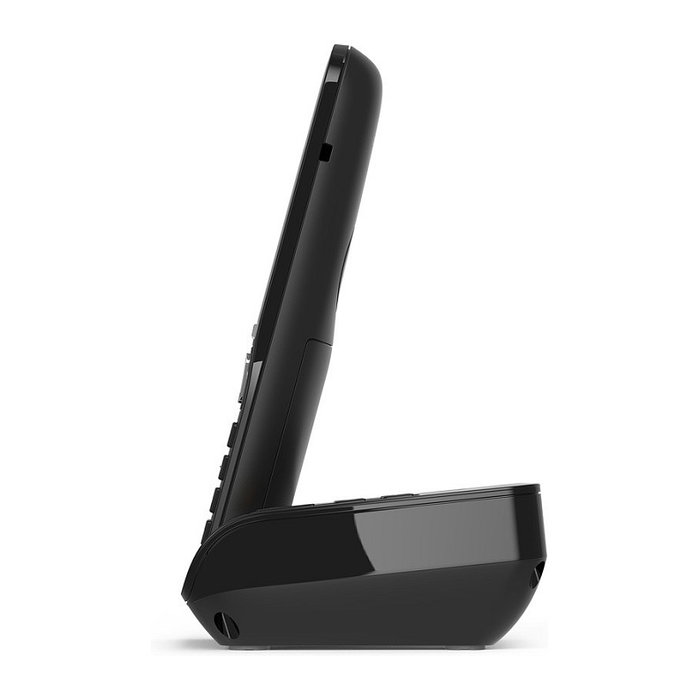 Gigaset COMFORT 550A trio teléfono inalámbrico DECT con contestador automático - Negro/Cromo