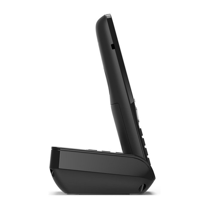 Gigaset COMFORT 550A trio teléfono inalámbrico DECT con contestador automático - Negro/Cromo