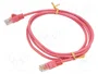 GOOBAY Patch cord Cat 5e U/UTP 1,5m Rosa