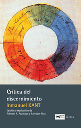 Crítica del discernimiento, Immanuel Kant - ANTONIO MACHADO EDITORIAL