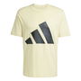 Camiseta de Manga Corta Hombre Adidas Bl Sj Negro Caqui