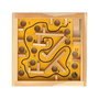 Mister Gadget Juego Laberinto Colección Vintage De Madera Para Niños Y Adultos 9x9x2.5 Cm