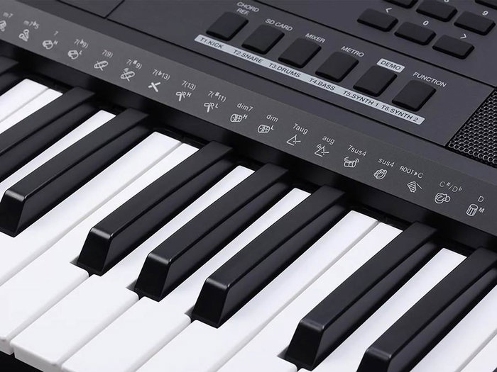 Teclado Medeli de 61 Teclas Negro Mk401