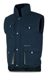 ROPA FRIO Chaleco Multibolsillo Azul XXXL
