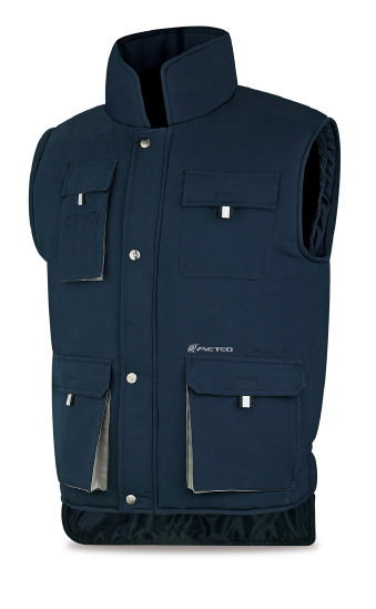 ROPA FRIO Chaleco Multibolsillo Azul XXXL ROPA FRIO Chaleco Multibolsillo Azul XXXL