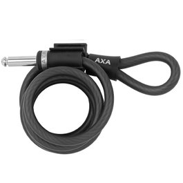 Axa Newton Cable Enchufable 180 cm Antirrobo Bicicleta - Acero Inoxidable