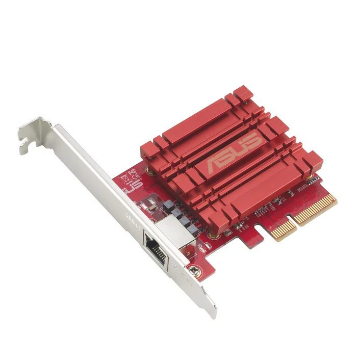 Asus XG-C100C Tarjeta de Red 10 Gbps PCI Express RJ-45 Roja
