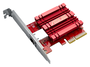 Asus XG-C100C V3 Tarjeta de Red 10 Gbps PCI Express RJ45 Roja